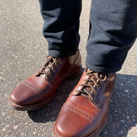 Wesco Hendrik in Horween Color 4 Shell Cordovan