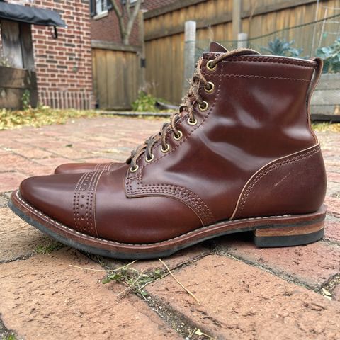 Wesco Hendrik in Horween Color 4 Shell Cordovan