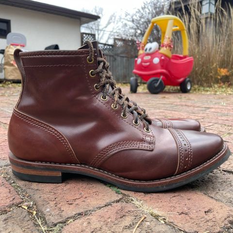 Wesco Hendrik in Horween Color 4 Shell Cordovan