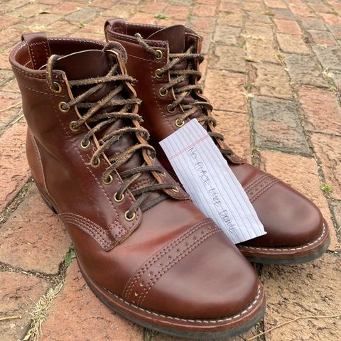 Wesco Hendrik in Horween Color 4 Shell Cordovan