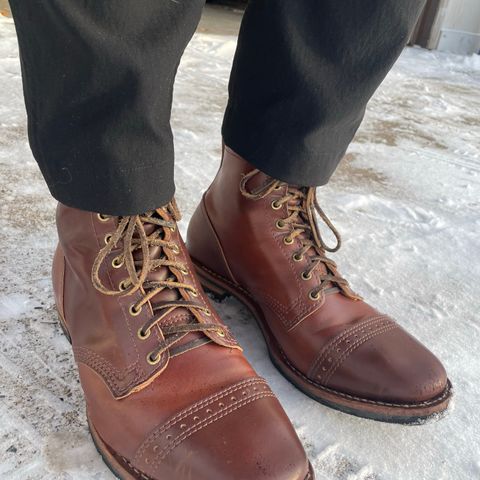 Wesco Hendrik in Horween Color 4 Shell Cordovan