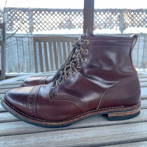 Wesco Hendrik in Horween Color 4 Shell Cordovan