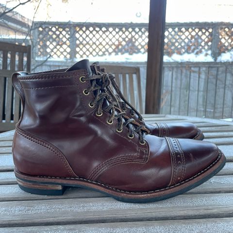 Wesco Hendrik in Horween Color 4 Shell Cordovan