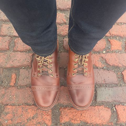 Wesco Hendrik in Horween Color 4 Shell Cordovan