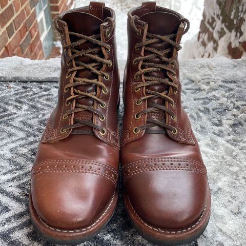 Wesco Hendrik in Horween Color 4 Shell Cordovan
