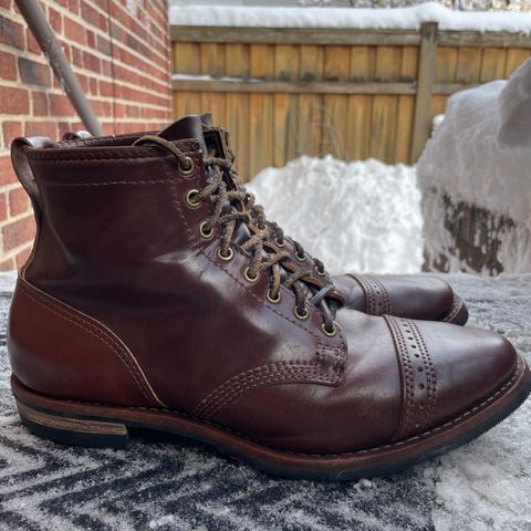 Wesco Hendrik in Horween Color 4 Shell Cordovan