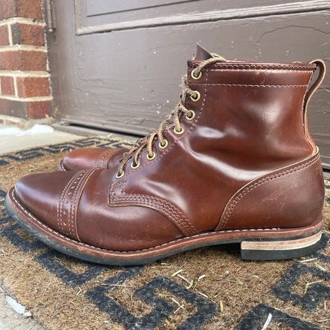 Wesco Hendrik in Horween Color 4 Shell Cordovan