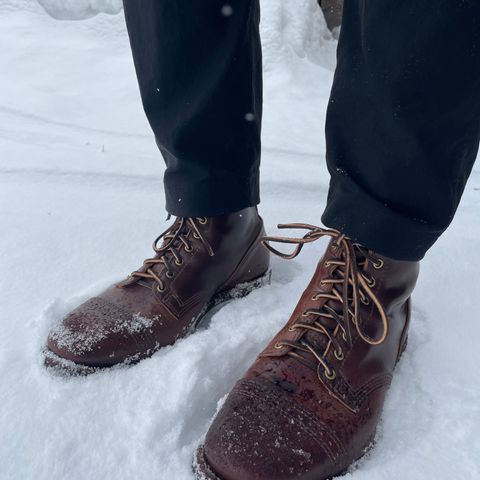 Wesco Hendrik in Horween Color 4 Shell Cordovan