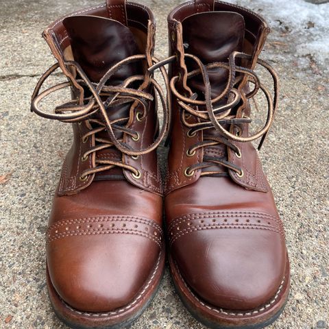 Wesco Hendrik in Horween Color 4 Shell Cordovan