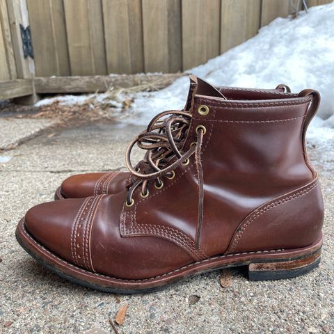 Wesco Hendrik in Horween Color 4 Shell Cordovan