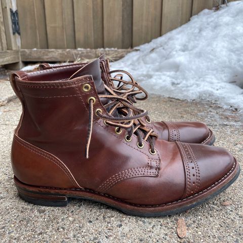 Wesco Hendrik in Horween Color 4 Shell Cordovan