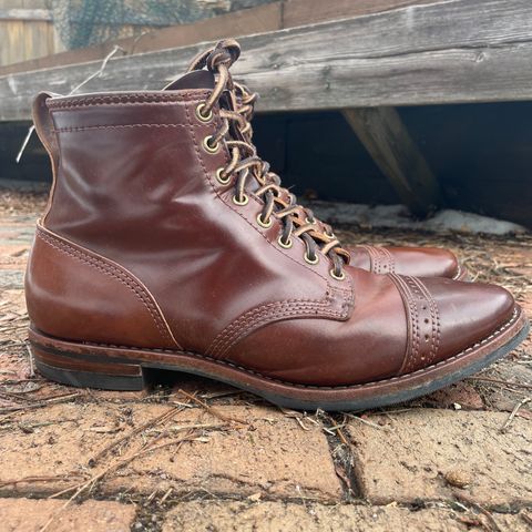 Wesco Hendrik in Horween Color 4 Shell Cordovan