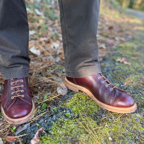 Tricker's Ethan Monkey Boot in C.F. Stead Sign Classic Kudu