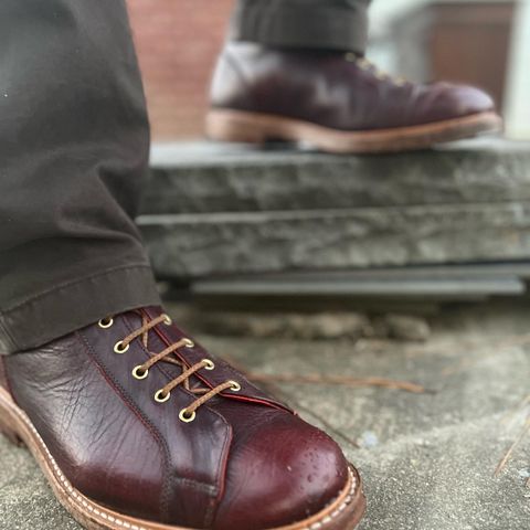 Tricker's Ethan Monkey Boot in C.F. Stead Sign Classic Kudu