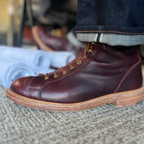 Tricker's Ethan Monkey Boot in C.F. Stead Sign Classic Kudu