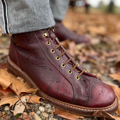 Tricker's Ethan Monkey Boot in C.F. Stead Sign Classic Kudu