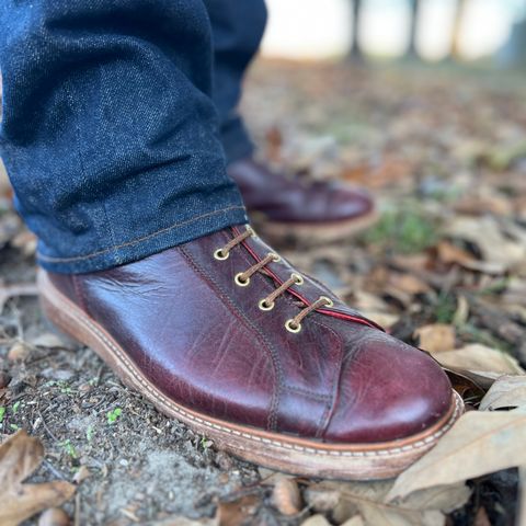 Tricker's Ethan Monkey Boot in C.F. Stead Sign Classic Kudu