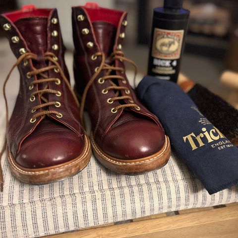 Tricker's Ethan Monkey Boot in C.F. Stead Sign Classic Kudu
