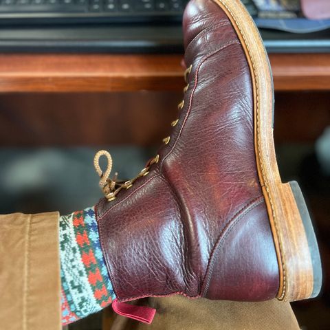 Tricker's Ethan Monkey Boot in C.F. Stead Sign Classic Kudu