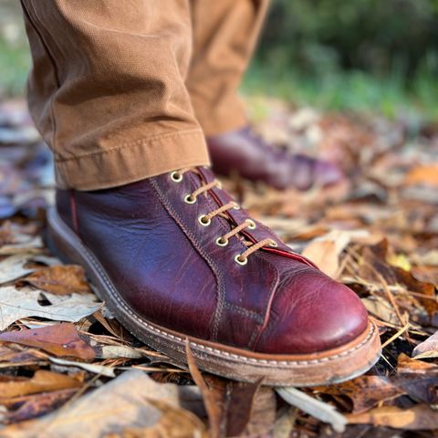 Tricker's Ethan Monkey Boot in C.F. Stead Sign Classic Kudu