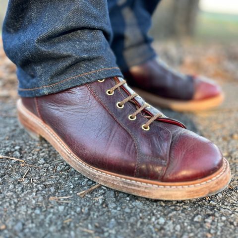Tricker's Ethan Monkey Boot in C.F. Stead Sign Classic Kudu