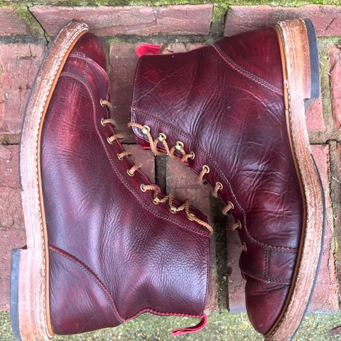 View photo of Tricker's Ethan Monkey Boot in C.F. Stead Sign Classic Kudu