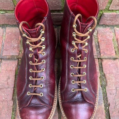 View photo of Tricker's Ethan Monkey Boot in C.F. Stead Sign Classic Kudu