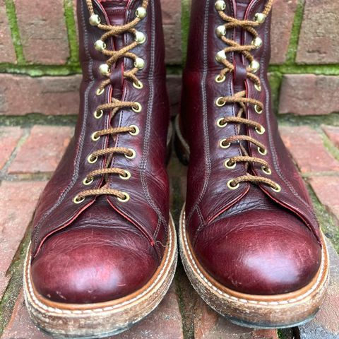 View photo of Tricker's Ethan Monkey Boot in C.F. Stead Sign Classic Kudu