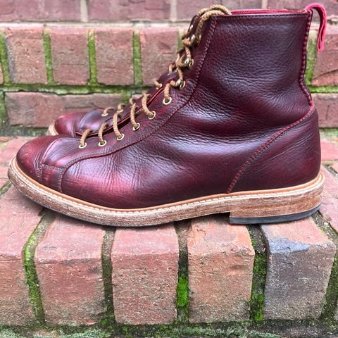 View photo of Tricker's Ethan Monkey Boot in C.F. Stead Sign Classic Kudu