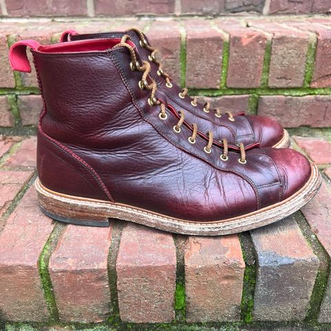 View photo of Tricker's Ethan Monkey Boot in C.F. Stead Sign Classic Kudu