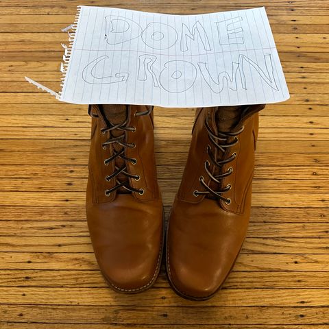 Sherman Boot Works Glanton in Maryam Natural TPR Horsebutt