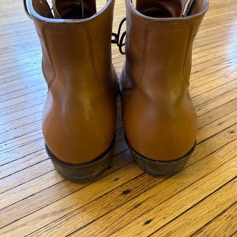 Sherman Boot Works Glanton in Maryam Natural TPR Horsebutt