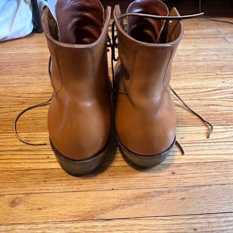 Sherman Boot Works Glanton in Maryam Natural TPR Horsebutt