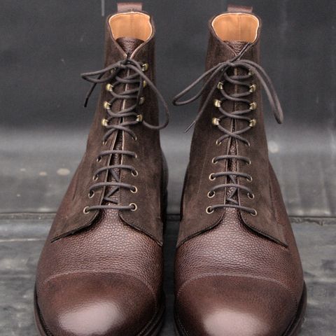 Carmina Work Boots 80791 in Du Puy Brown Country Calf