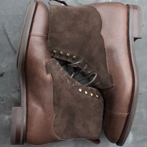Carmina Work Boots 80791 in Du Puy Brown Country Calf