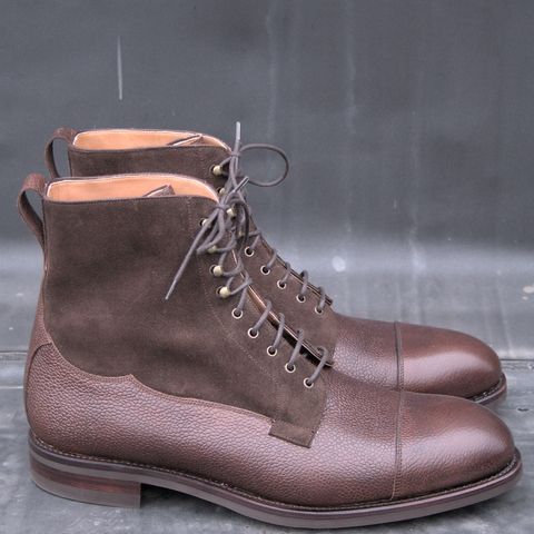 Carmina Work Boots 80791 in Du Puy Brown Country Calf