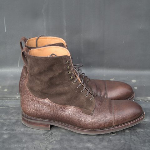 Carmina Work Boots 80791 in Du Puy Brown Country Calf