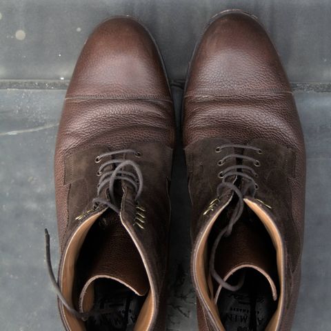 Carmina Work Boots 80791 in Du Puy Brown Country Calf
