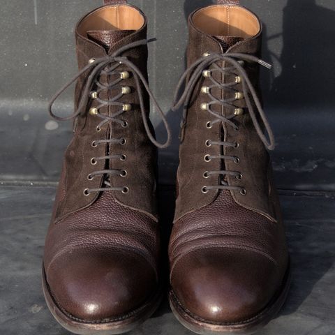 Carmina Work Boots 80791 in Du Puy Brown Country Calf