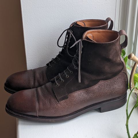 View photo of Carmina Work Boots 80791 in Du Puy Brown Country Calf