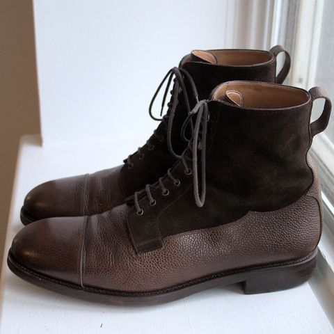 View photo of Carmina Work Boots 80791 in Du Puy Brown Country Calf