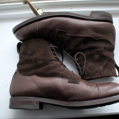 View photo of Carmina Work Boots 80791 in Du Puy Brown Country Calf