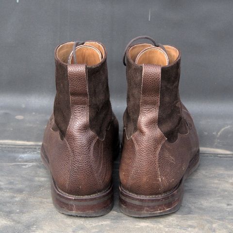 View photo of Carmina Work Boots 80791 in Du Puy Brown Country Calf