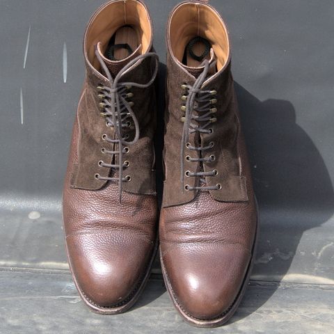 View photo of Carmina Work Boots 80791 in Du Puy Brown Country Calf