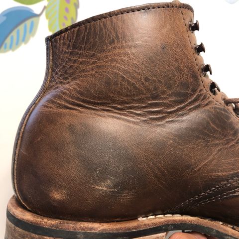 View photo of White's Stevens (Plain Toe) in Horween Natural Chromexcel