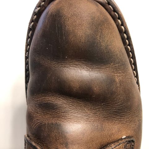 View photo of White's Stevens (Plain Toe) in Horween Natural Chromexcel