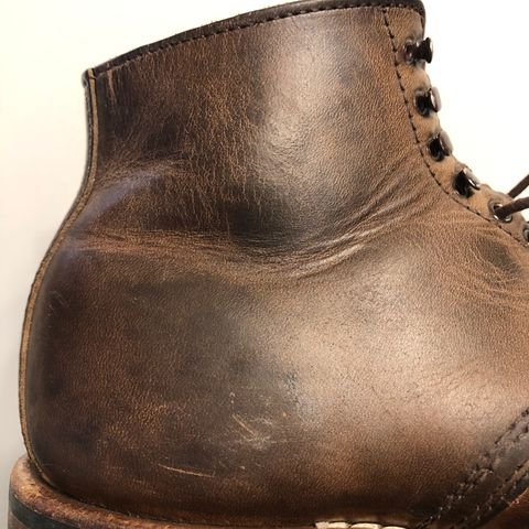 View photo of White's Stevens (Plain Toe) in Horween Natural Chromexcel