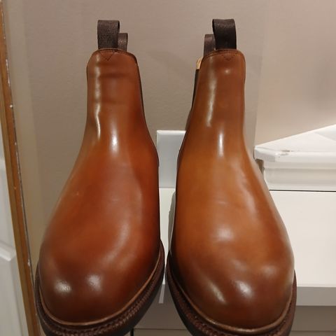 Meermin Chelsea Boot in Whiskey Heritage Shell Cordovan