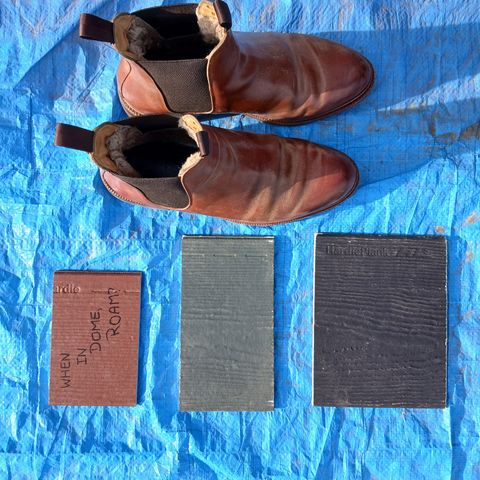 Meermin Chelsea Boot in Whiskey Heritage Shell Cordovan