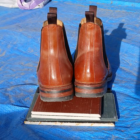Meermin Chelsea Boot in Whiskey Heritage Shell Cordovan
